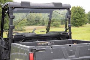 Polaris Ranger Crew 570-4 Rear Cab Panel - Rough Country - Scratch Resistant - '18-'21